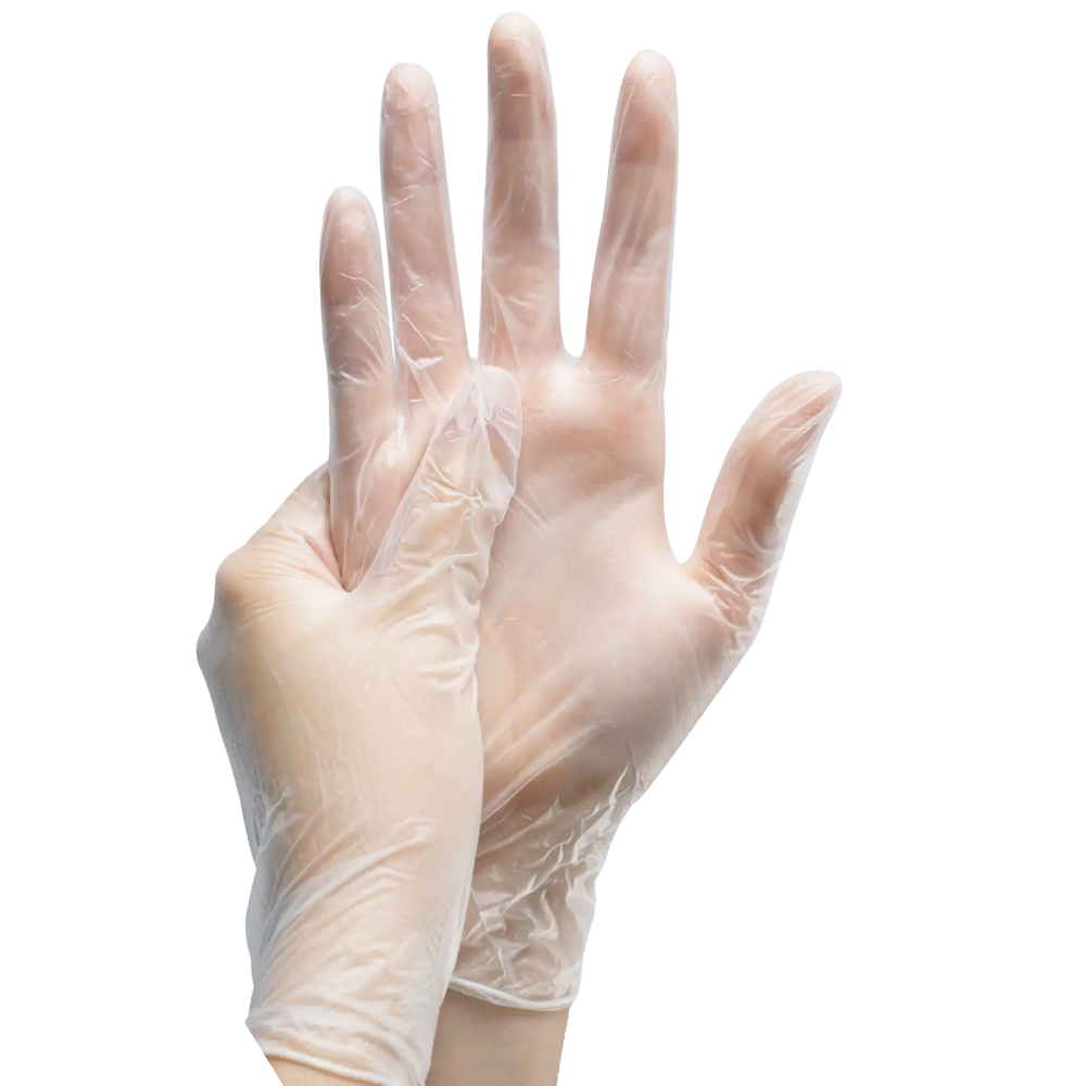 AMPRI Vinylhandschuhe Eco-Plus 01260, puderfrei, weiß