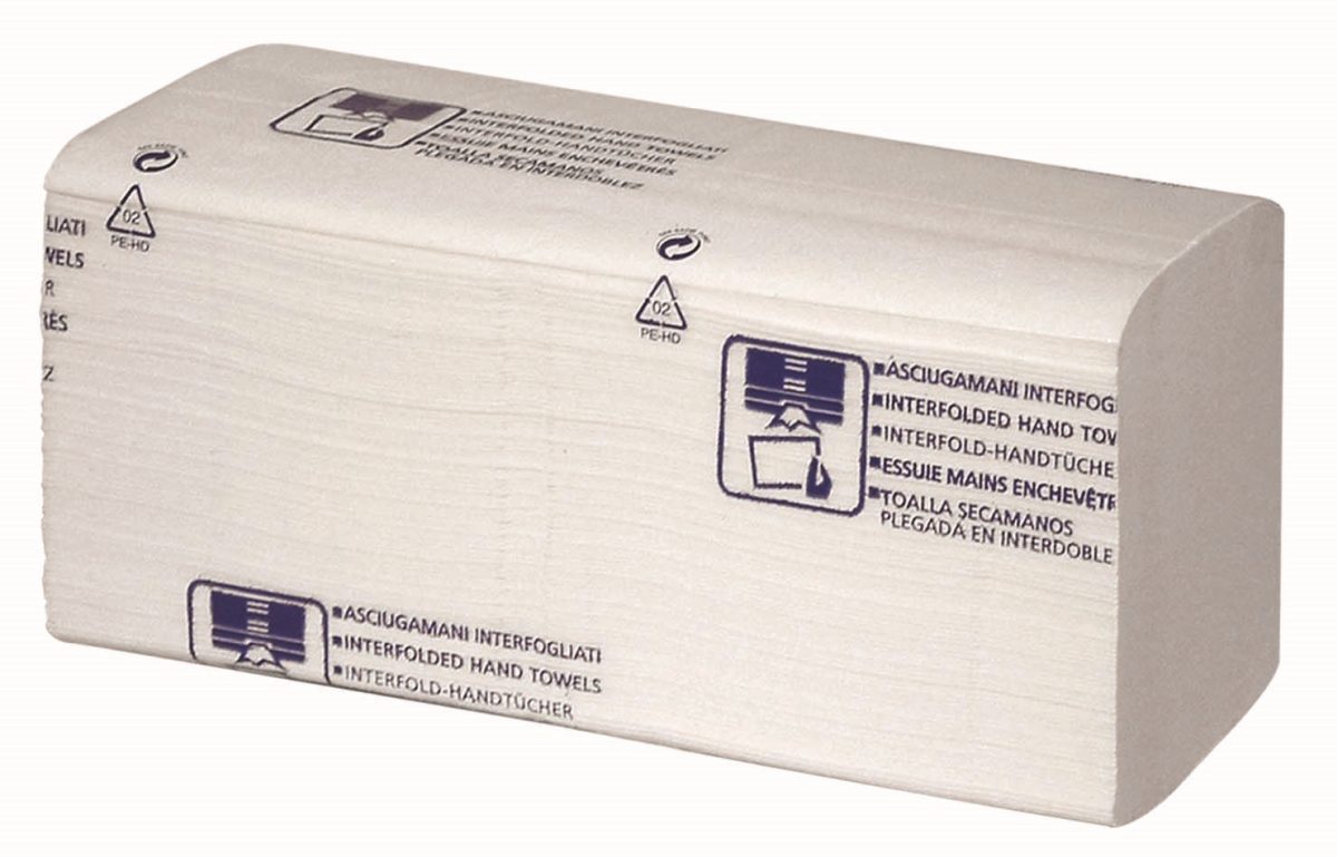 TEMCA RACON Papierhandtücher premium Interfold 080447, 3 lagig, 21,6 x 32cm, hochweiß 2500 Blatt