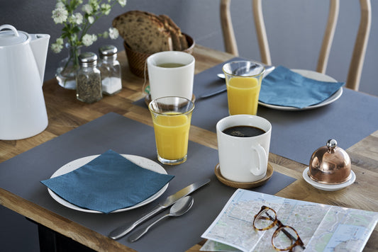 DUNI Zelltuch Servietten 40 x 40 cm 3-lag. uni