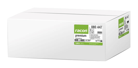 TEMCA RACON Papierhandtücher premium Interfold 080447, 3 lagig, 21,6 x 32cm, hochweiß 2500 Blatt