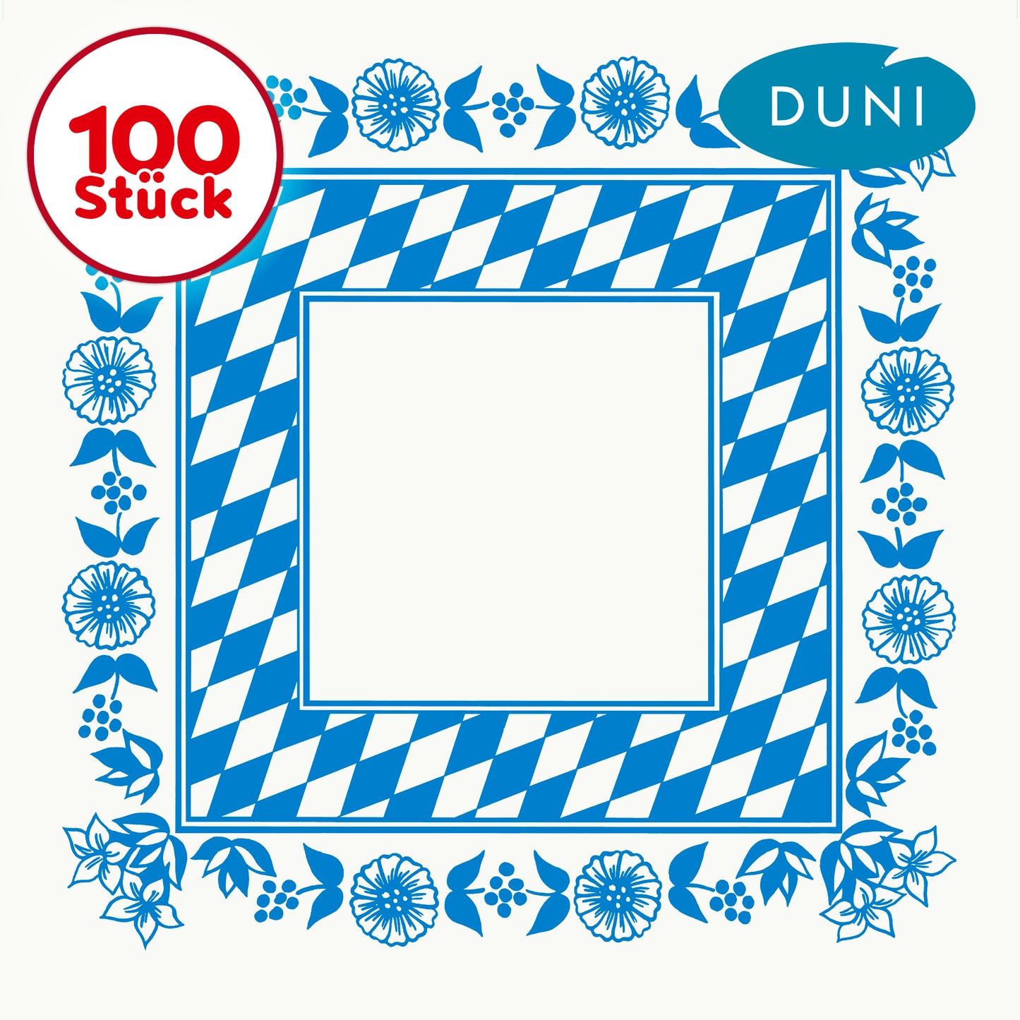 DUNI Dunicel Mitteldecke bayrische Raute 84 x 84 cm